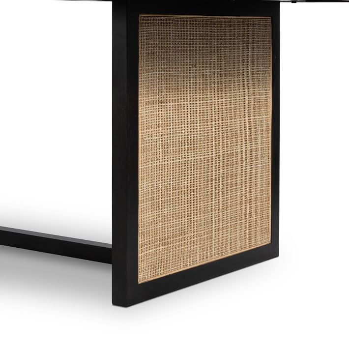 Dennis Woven Rectangle Dining Table